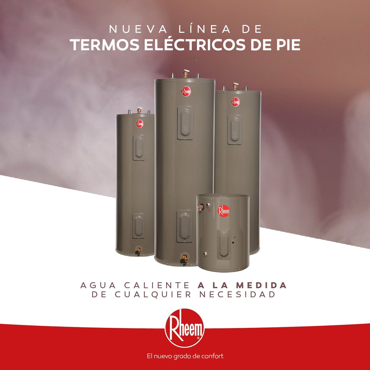 Termo Eléctrico De Piso Rheem 189L 220V