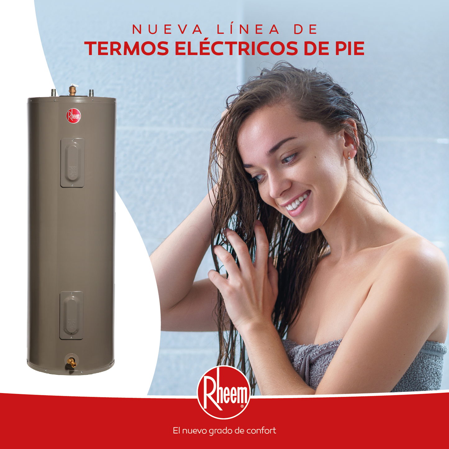 Termo Eléctrico De Piso Rheem 246L 220V P