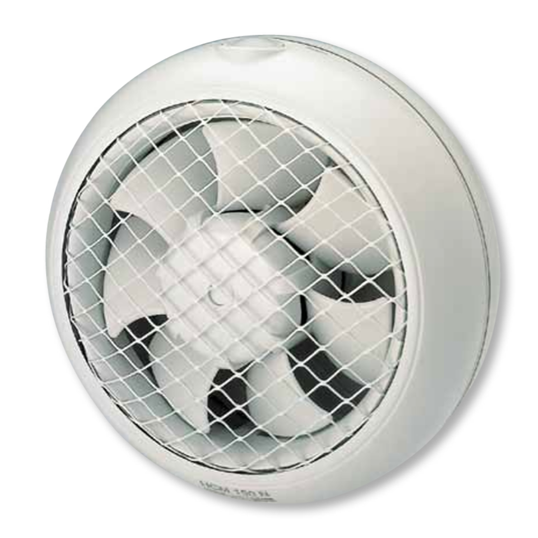EXTRACTOR DE AIRE PARA MURO O VIDRIO HCM-180 N S&P